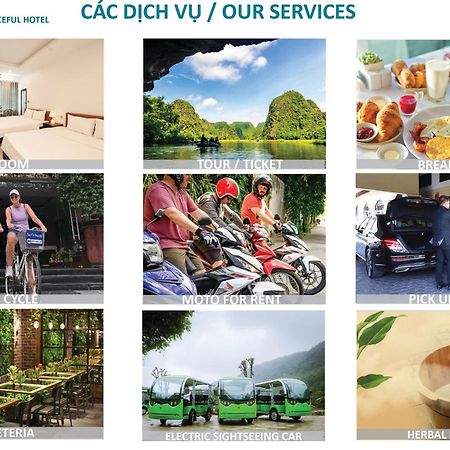 Tam Coc Peaceful Hotel Ninh Binh Exterior foto