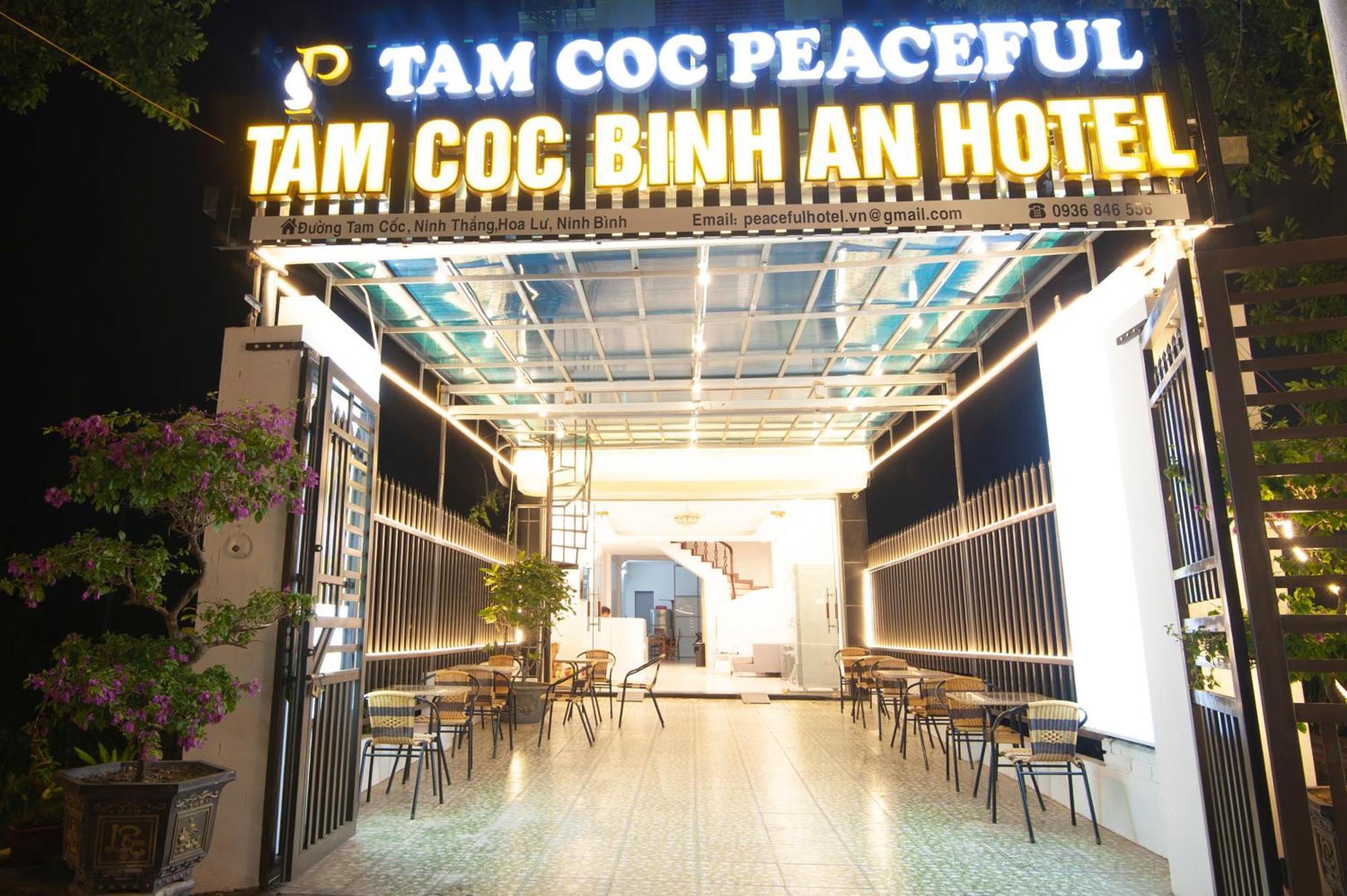 Tam Coc Peaceful Hotel Ninh Binh Exterior foto